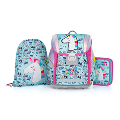 Školní set 3ks PREMIUM LIGHT Unicorn iconic , 0-98423