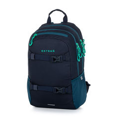 Studentský batoh + etue OXY Sport Blue