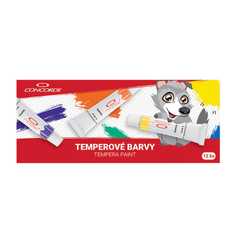 temperové barvy Concorde 12 barev A65329