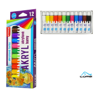 barvy akrylové LUMA 12 barev á 12 ml