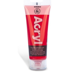 akrylová barva 75ml červená  č. 300