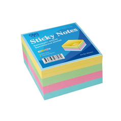 Samolepící bloček pastelové barvy 400 ls 75 x 75 mm