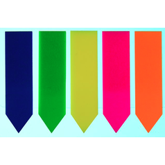 Samolepící záložka neonová Šipka 5 x 25 ls 12 x 45 mm