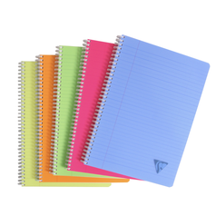 Zápisník Clairefontaine Linicolor fresh A4, linkovaný, 50 listů, assort barev