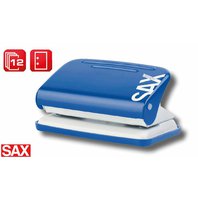 Děrovač SAX 218 na 12 listů - modrý