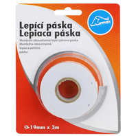 lepící páska oboustranná LUMA montážní 19mm/3m