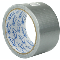 lepící páska textilní tlaková LUMA 50mm/10m stříbrná