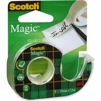 Izolepa Scotch Magic 19mm x 7,5m se seřezávátkem