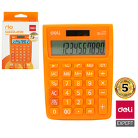 kalkulačka DELI E1238 oranžová