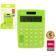 kalkulačka DELI E1238 zelená