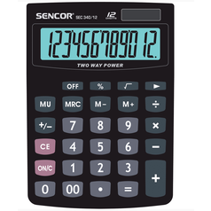 Kalkulačka SENCOR SEC 340/12 DUAL