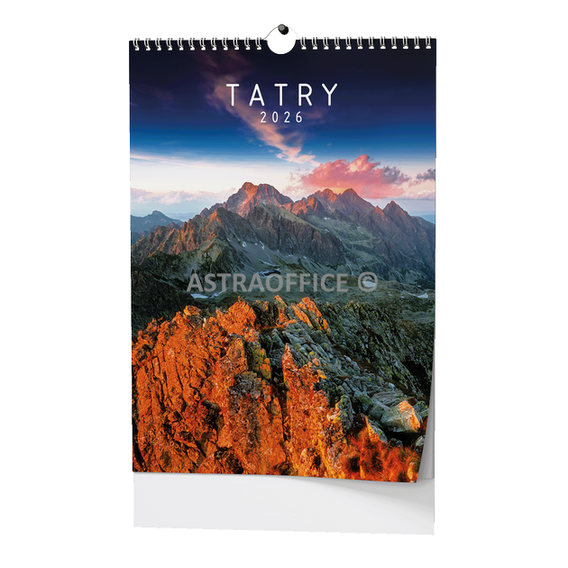 Nástěnný kalendář - Tatry - A3