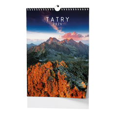 Nástěnný kalendář - Tatry - A3