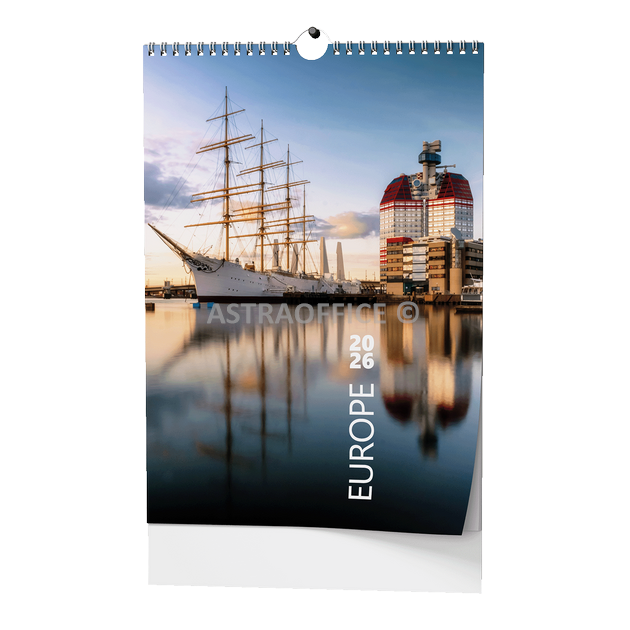 Nástěnný kalendář - Europe - A3