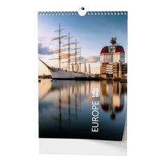 Nástěnný kalendář - Europe - A3