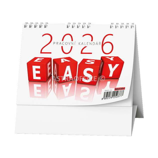Stolní kalendář - Pracovní kalendář EASY