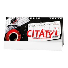 Stolní kalendář - Pracovní kalendář CITÁTY I