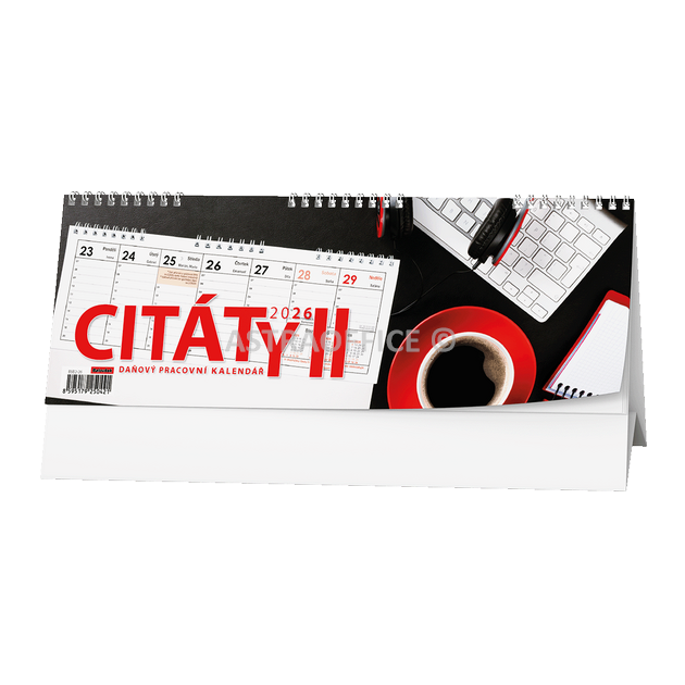 Stolní kalendář - Pracovní kalendář CITÁTY II