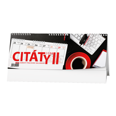 Stolní kalendář - Pracovní kalendář CITÁTY II