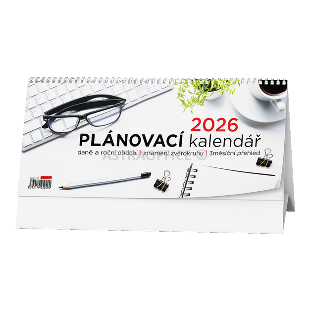 Stolní kalendář - Plánovací daňový kalendář 2026