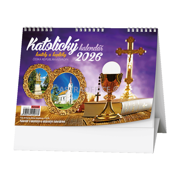 Stolní kalendář - Katolický kalendář /kostely a kapličky/