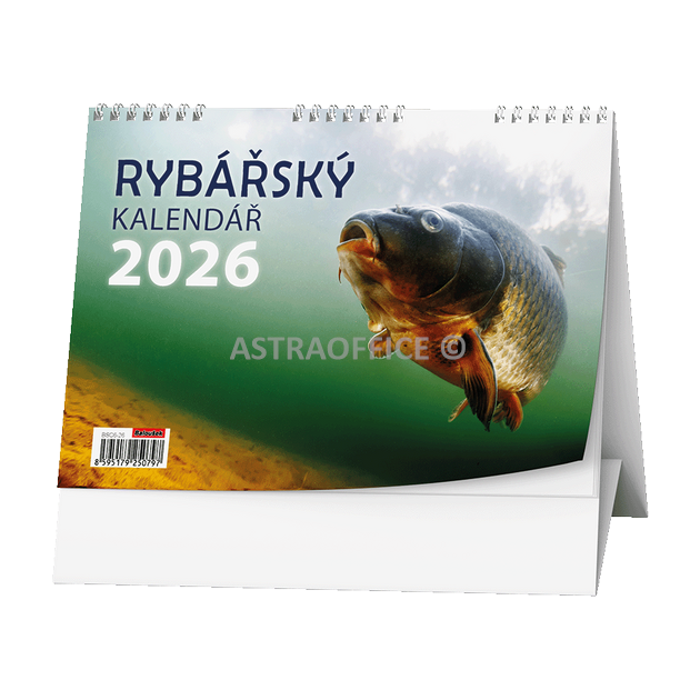 Stolní kalendář - Rybářský kalendář