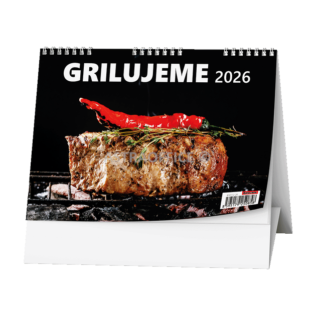 Stolní kalendář - Grilujeme