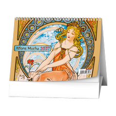 Stolní kalendář Alfons Mucha 2027