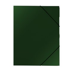 Mapa polypropylen CLASSIC neprůhledná A4 s gumkou A4 zelená, 2-535