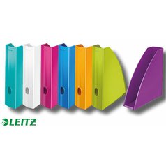 Box na časopisy Leitz WOW - bílý