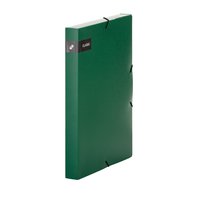 Krabice PP s gumou A4 Classic zelená, 2-545