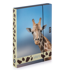 školní box na sešity A4 Jumbo, Žirafa