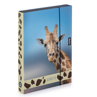 školní box na sešity A4 Jumbo, Žirafa