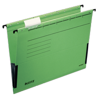 Závěsné desky Leitz Alpha s bočnicemi - zelené