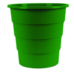 Odpadkový koš plastový 16 l plný zelený