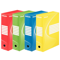 Archivační krabice Esselte 100 mm - barevná