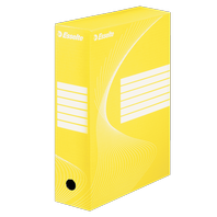 Archivační krabice Esselte 100 mm - žlutá 128423