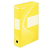 Archivační krabice Esselte 80 mm - žlutá 128413