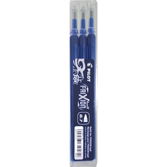 Pilot FriXion - náplň pro gumovatelný roller M 0,7 - modro-černá