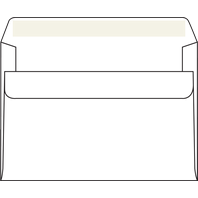 Poštovní obálka samolepící bílá C6