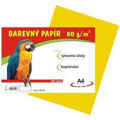 Náčrtkový papír A4 žlutý 100 ls