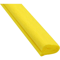 Barevný krepový papír 50 x 200 cm - 04 žlutý