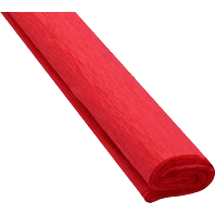 Barevný krepový papír 50 x 200 cm - 07 červený