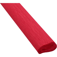 Barevný krepový papír 50 x 200 cm - 08 tmavě červený