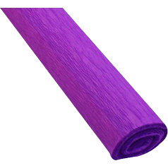 Barevný krepový papír 50 x 200 cm - 13 purpurový
