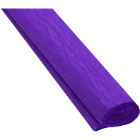 Barevný krepový papír 50 x 200 cm - 15 tmavě fialový