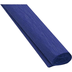 Barevný krepový papír 50 x 200 cm - 16 pařížská modrá
