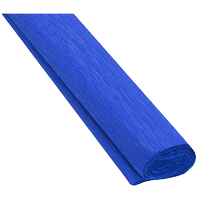 Barevný krepový papír 50 x 200 cm - 17 tmavě modrý