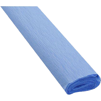 Barevný krepový papír 50 x 200 cm - 18 světle modrý
