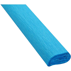 Barevný krepový papír 50 x 200 cm - 19 modrý